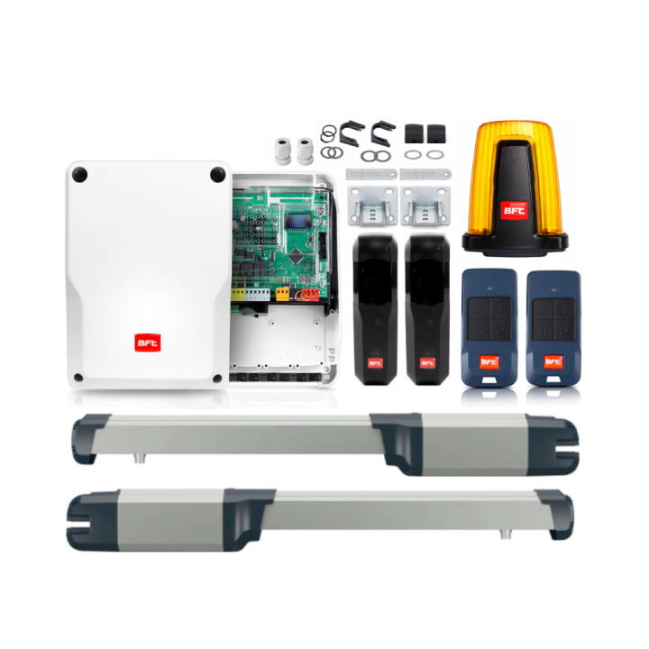 BFT PHOBOS BT B40 + LAMPA | napęd | zestaw automat do bram skrzydłowych